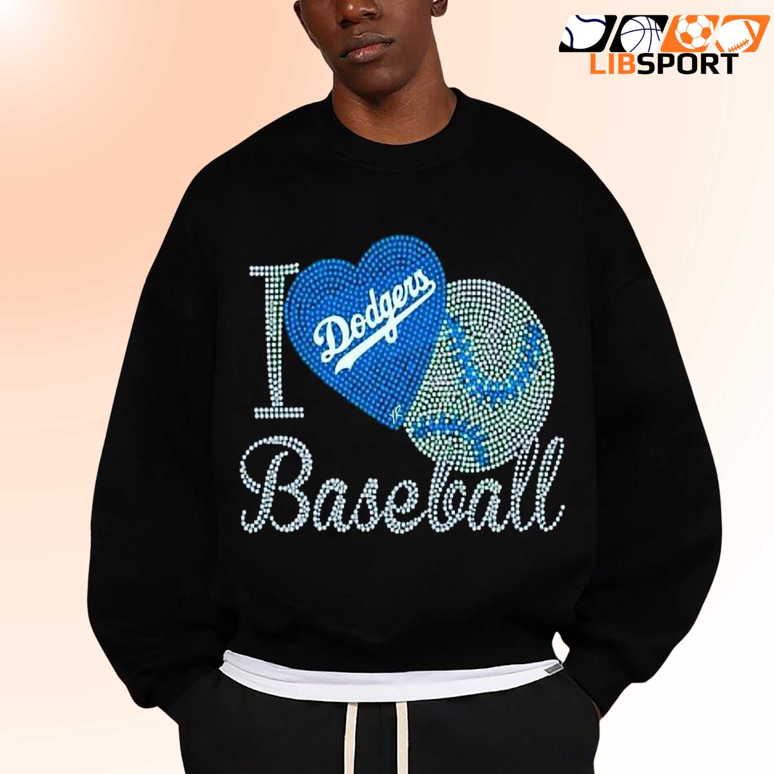 I Love Los Angeles Dodgers Baseball T Shirt, Vintage Streetwear, Unisex Tee